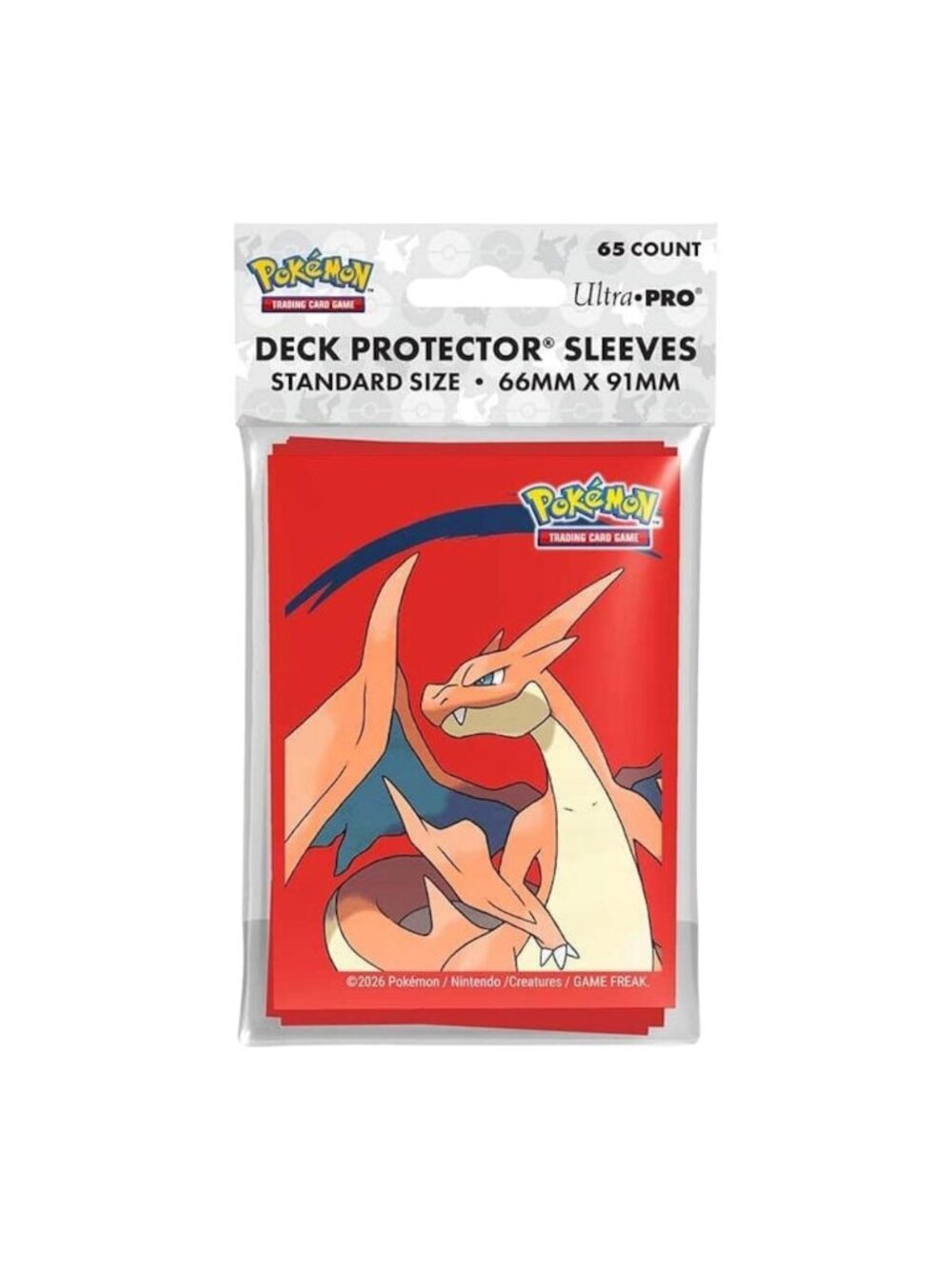 Ultra Pro Sleeves Pokemon Mega Charizard Y 65 CT
